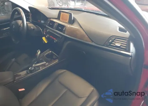 2015 BMW 320I из США, поврежденный, VIN WBA3B1C56FP831245